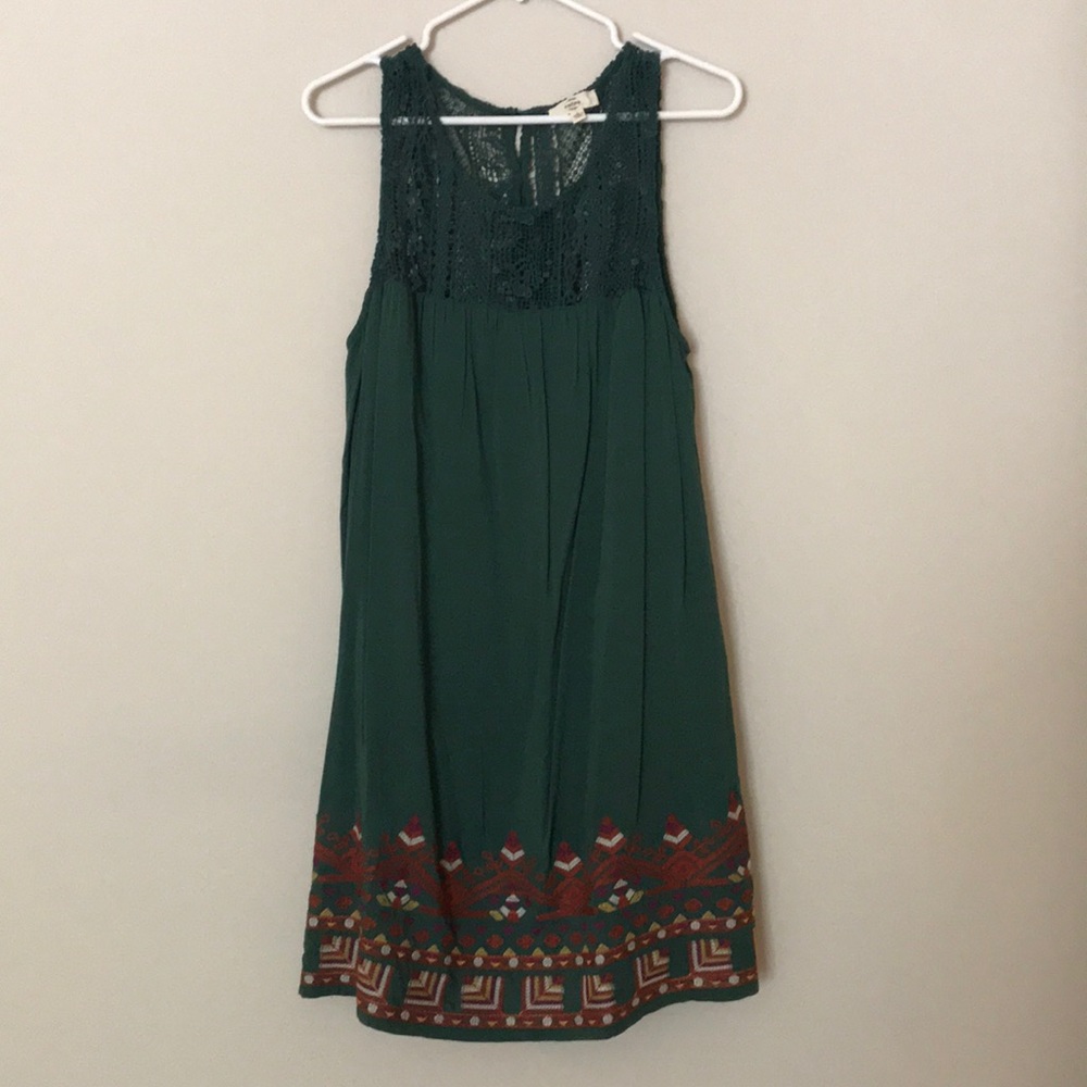 entro dress (hunter green | L)
